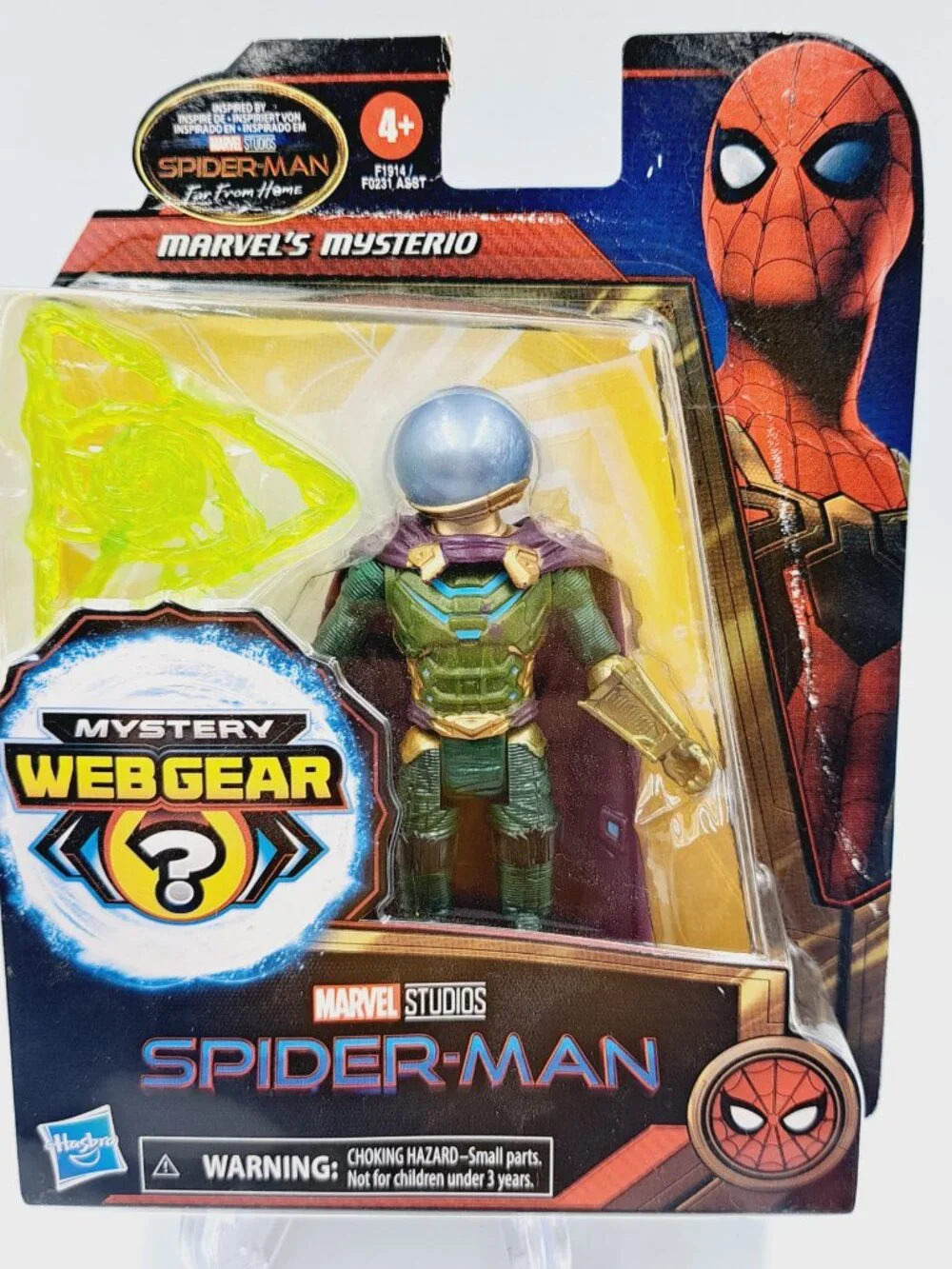 Marvel's Spiderman Movie Mysterio Figure Spider Man Summer Lake Water Beach Toy